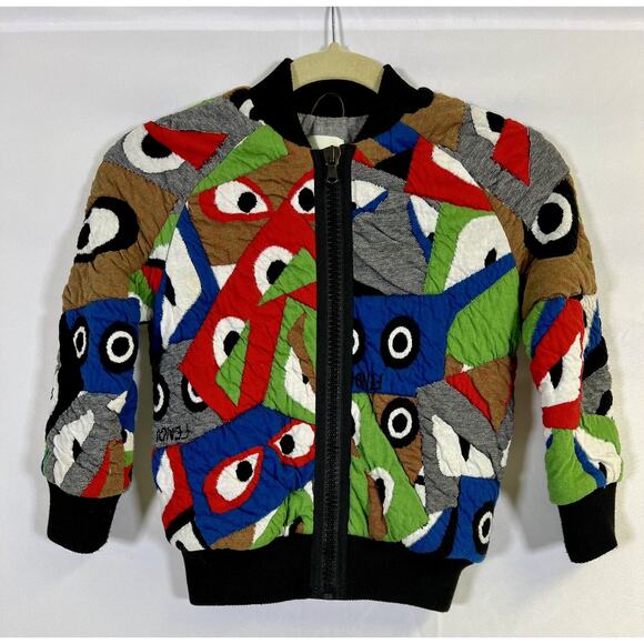 Authentic Fendi Bomber Jacket Girls Size 6